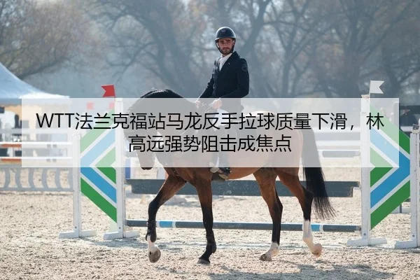 WTT法兰克福站马龙反手拉球质量下滑，林高远强势阻击成焦点